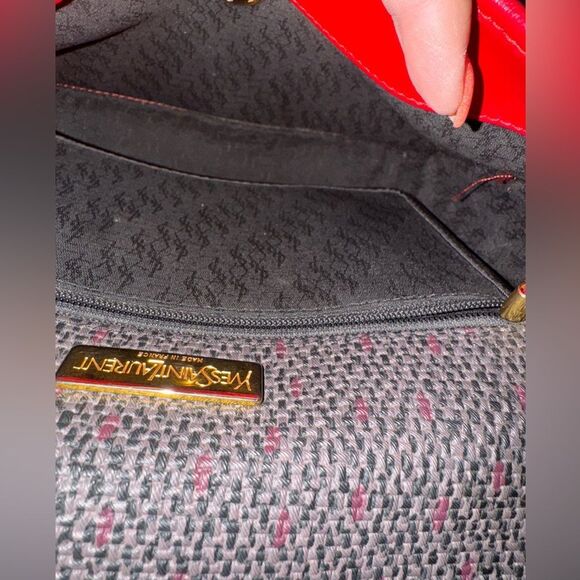 Yves Saint Laurent Vintage PVC Sling Bag - Picture 7 of 15